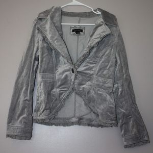 Light Gray White House Black Market Blazer 12